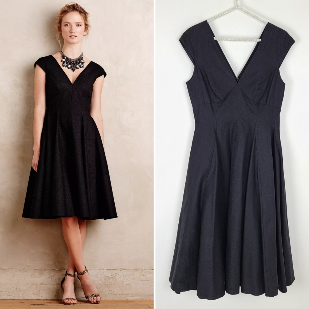 Peter Som x Made In Kind Paimpont Silk Dress 6